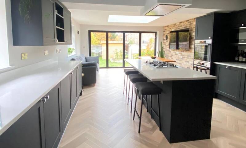 House extension in Southampton with open-plan kitchen